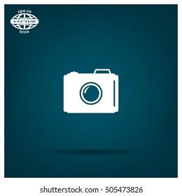 photo camera icon. Vector Eps 10