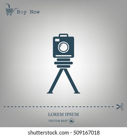 photo camera icon. Vector Eps 10