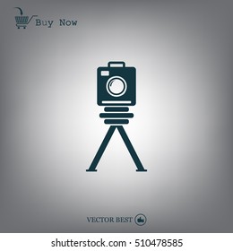 photo camera icon. Vector Eps 10