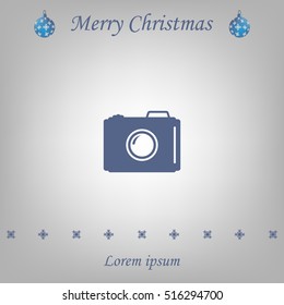 photo camera icon. Vector Eps 10