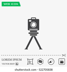 photo camera icon. Vector Eps 10