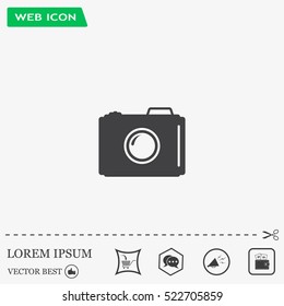 photo camera icon. Vector Eps 10