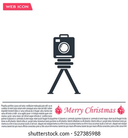 photo camera icon. Vector Eps 10