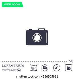 photo camera icon. Vector Eps 10