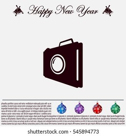 photo camera icon. Vector Eps 10