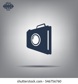 photo camera icon. Vector Eps 10