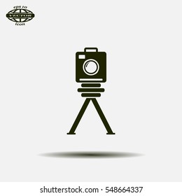 photo camera icon. Vector Eps 10