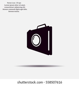 photo camera icon. Vector Eps 10