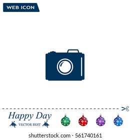 photo camera icon. Vector Eps 10