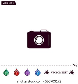 photo camera icon. Vector Eps 10