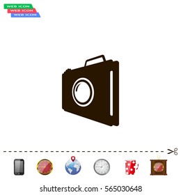photo camera icon. Vector Eps 10