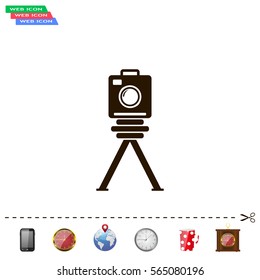 photo camera icon. Vector Eps 10