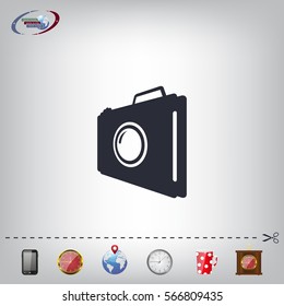 photo camera icon. Vector Eps 10