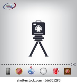 photo camera icon. Vector Eps 10