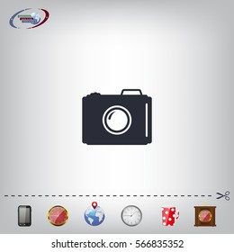 photo camera icon. Vector Eps 10