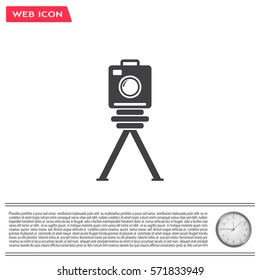 photo camera icon. Vector Eps 10