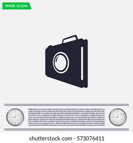 photo camera icon. Vector Eps 10
