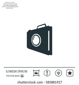 photo camera icon. Vector Eps 10