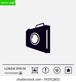 photo camera icon. Vector Eps 10