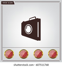 photo camera icon. Vector Eps 10