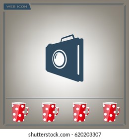 photo camera icon. Vector Eps 10