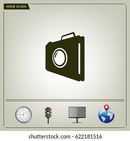 photo camera icon. Vector Eps 10