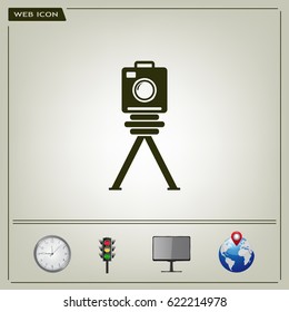 photo camera icon. Vector Eps 10