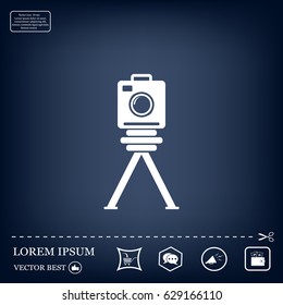 photo camera icon. Vector Eps 10