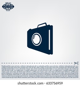 photo camera icon. Vector Eps 10