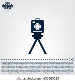 photo camera icon. Vector Eps 10