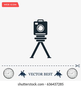 photo camera icon. Vector Eps 10