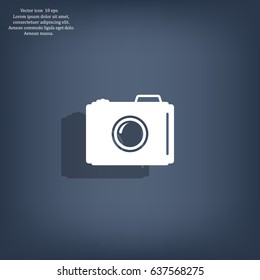 photo camera icon. Vector Eps 10