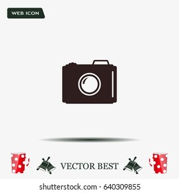 photo camera icon. Vector Eps 10