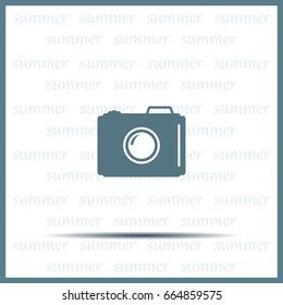 photo camera icon. Vector Eps 10