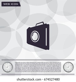 photo camera icon. Vector Eps 10