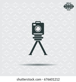 photo camera icon. Vector Eps 10