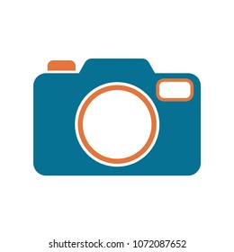 Photo camera icon. Vector illustration