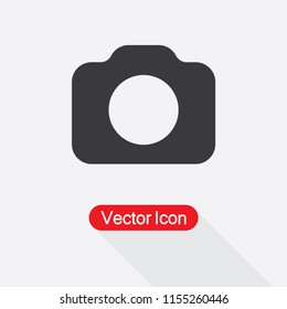 Photo Camera Icon Vector Illustration Eps10