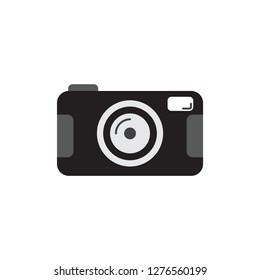 Photo camera icon vector illustration.