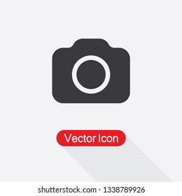 Photo Camera Icon, Camera Icon Vector Illustration Eps10