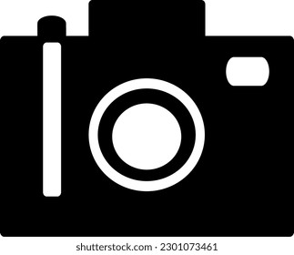 Photo or Camera Icon. Vector illustration. Replaceable vector design.