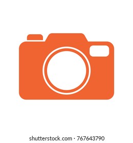 Photo camera icon. Vector illustration