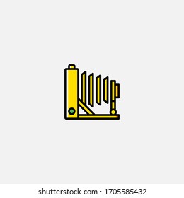 photo camera icon vector illustrator sign