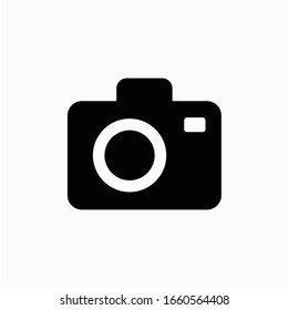 photo camera icon vector sign symbol isolated