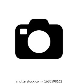 Photo camera icon vector sign and symbols