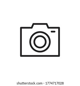 photo camera icon vector sign symbol