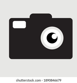 photo camera icon vector sign symbol for design