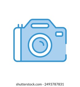 Photo Camera icon vector stock illustration