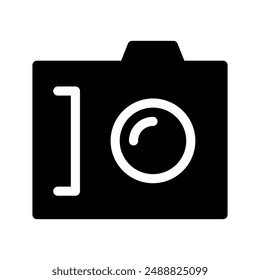 Ilustración de diseño de Vector de iconos de cámara fotográfica