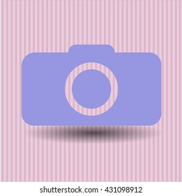 photo camera icon vector symbol flat eps jpg app web
